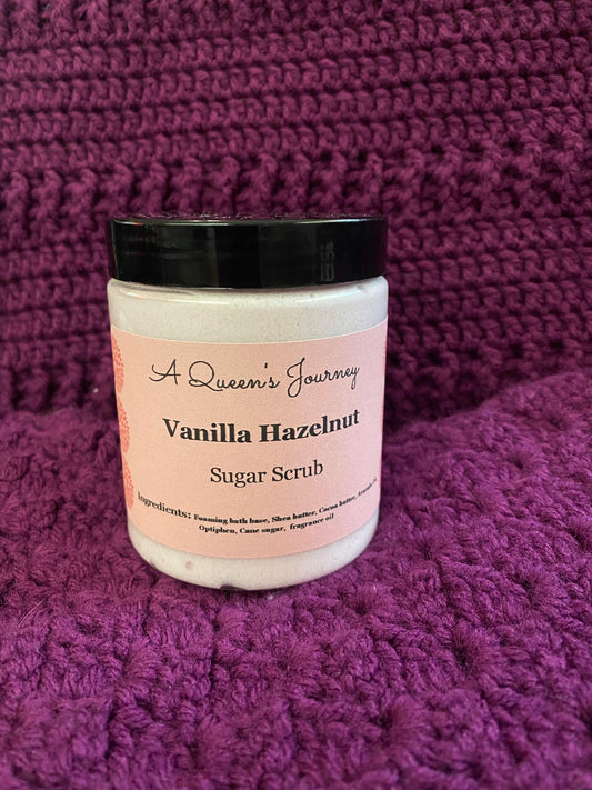 Vanilla Hazelnut Foaming Sugar Scrub