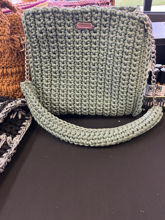 Crochet handbag