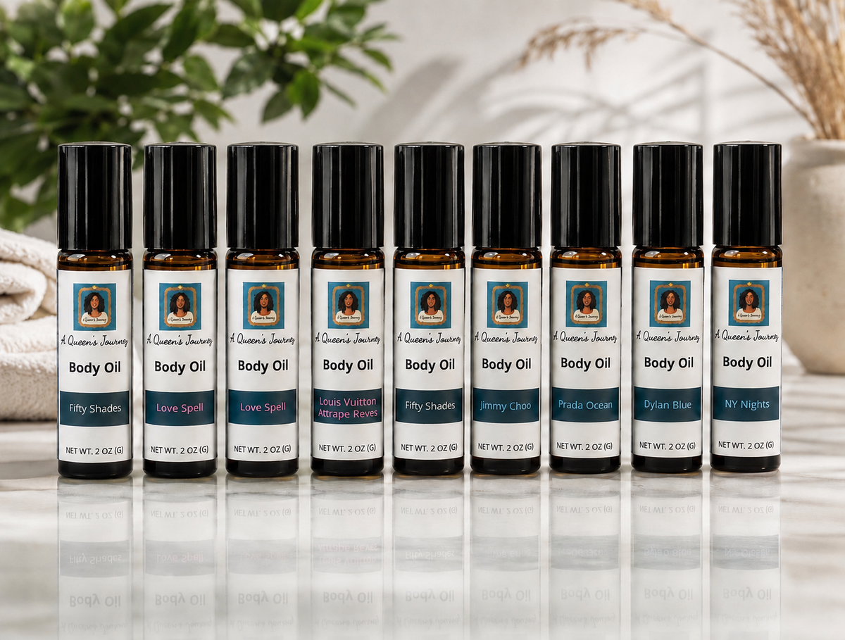 Roll on body oil