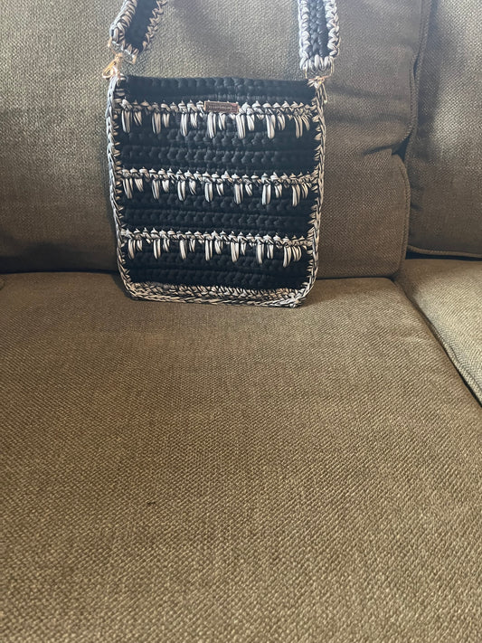 Crocheted crossbody