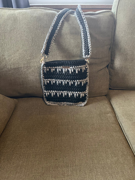Crocheted crossbody