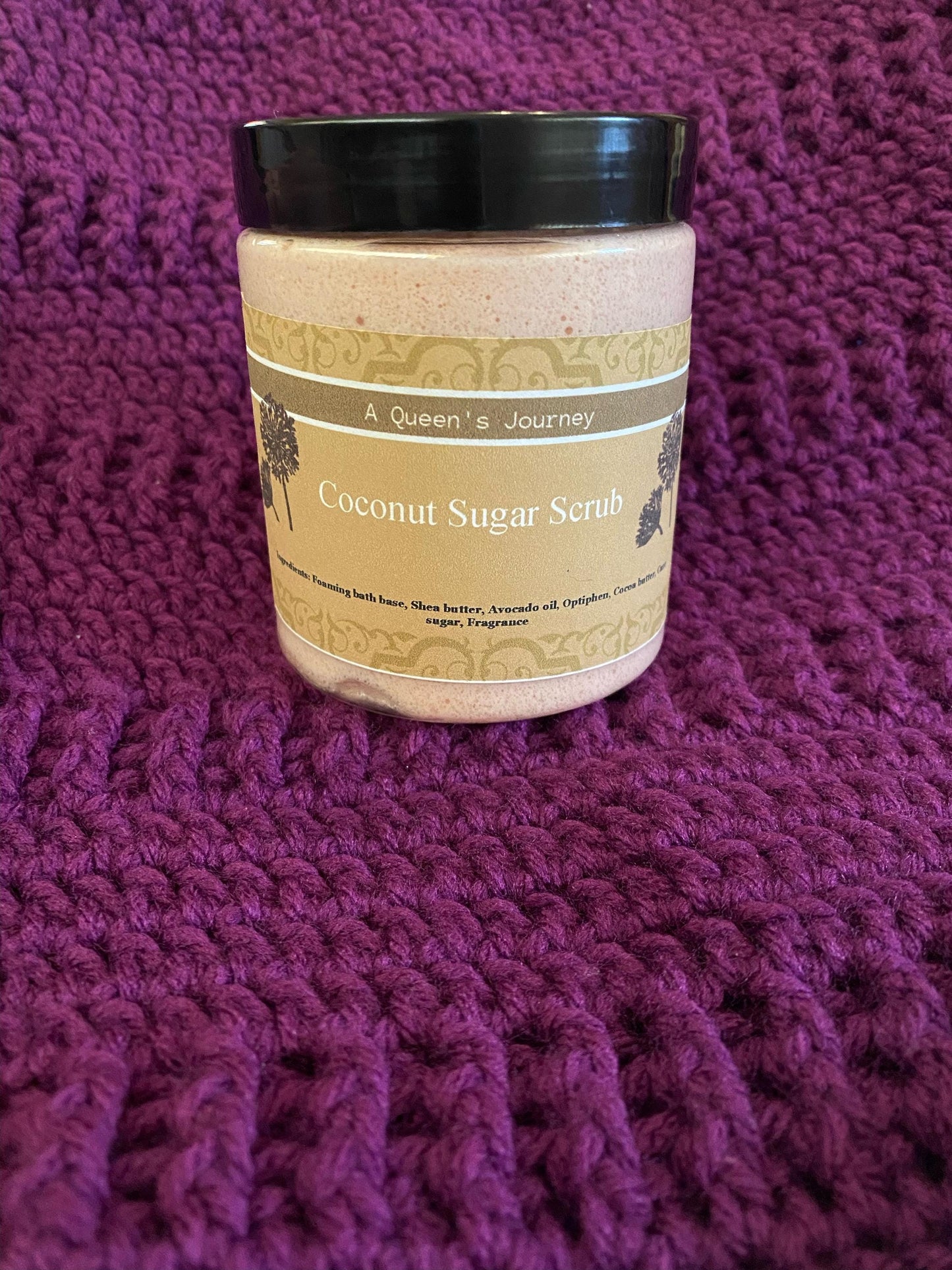 Coconut Foaming Sugar Scrub